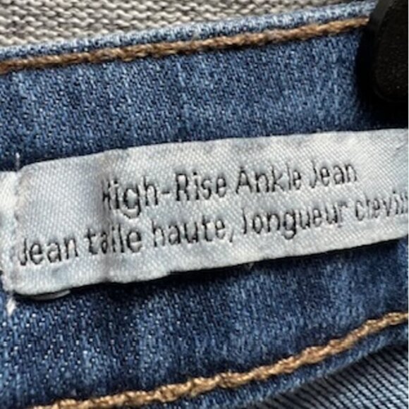 Jessica Simpson Jeans Womens Size 8 Blue Denim High Rise Ankle Stretch - Picture 12 of 16